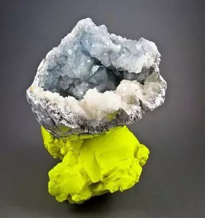 天青石 玻璃 石英结晶