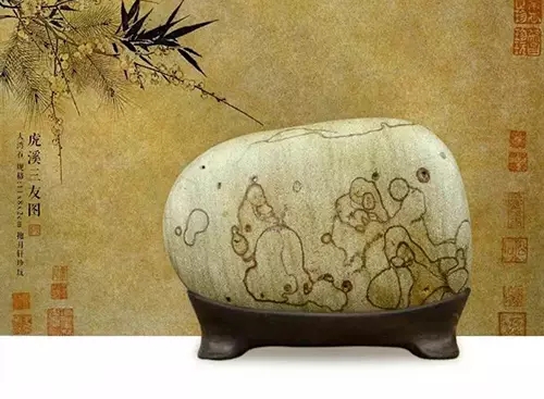虎溪三友图 